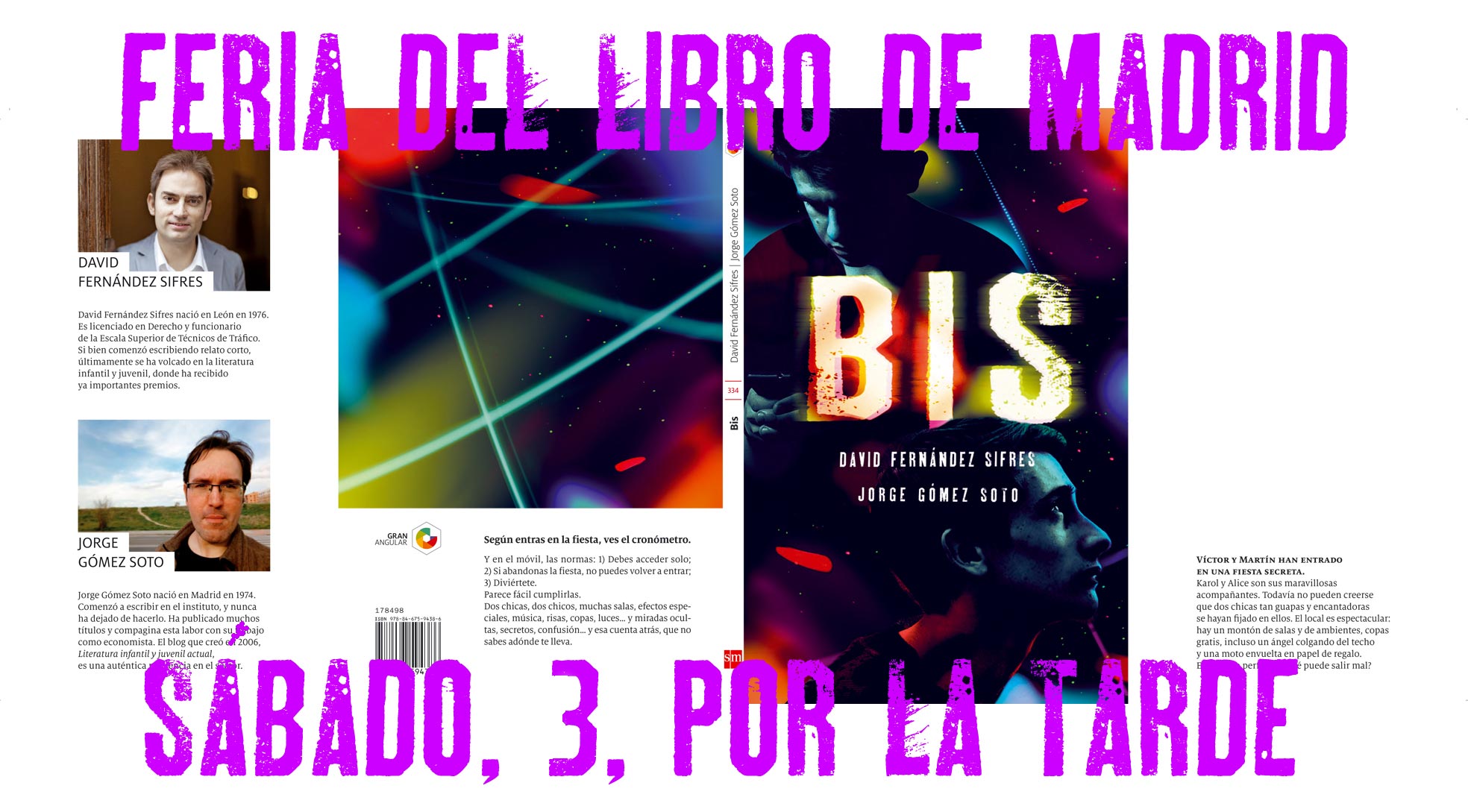 Firmas eventos Feria del Libro Madrid